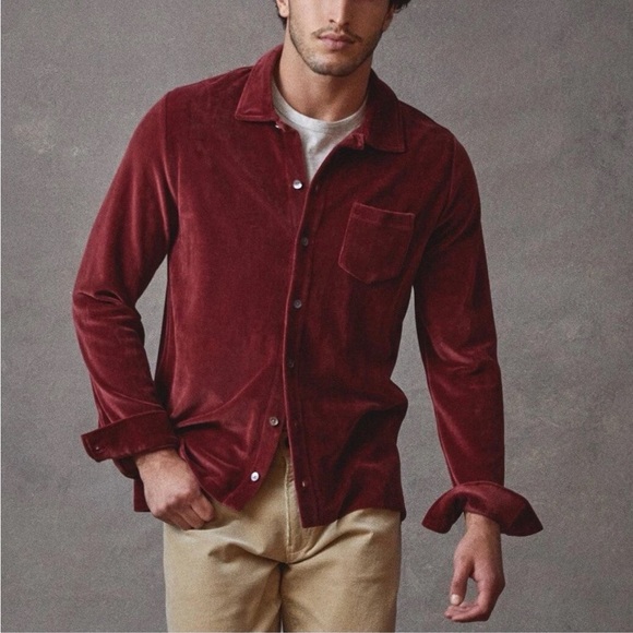 Todd Snyder Other - Todd Snyder Men's Red The Velour Tavern Polo